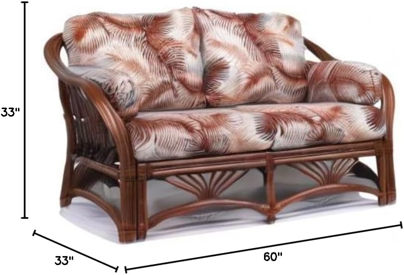 Rattan Loveseat Y38358