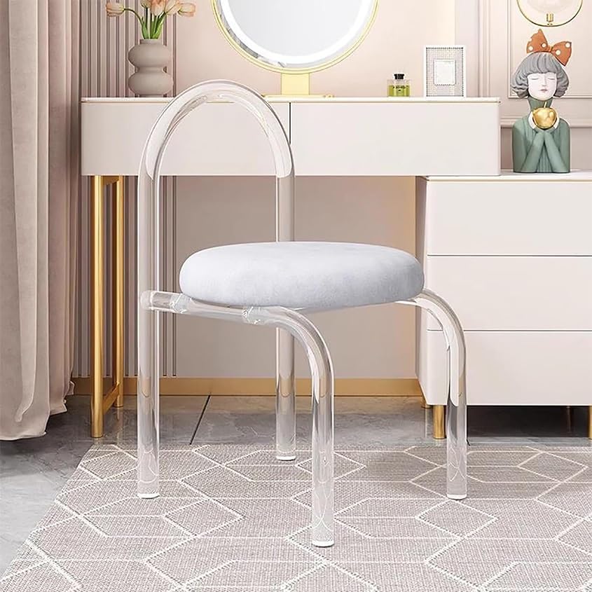 Grey Acrylic Dining Chair P54369