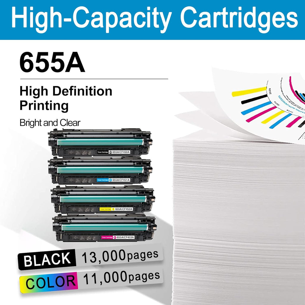 5 Pack Toner Cartridge Replacement N396