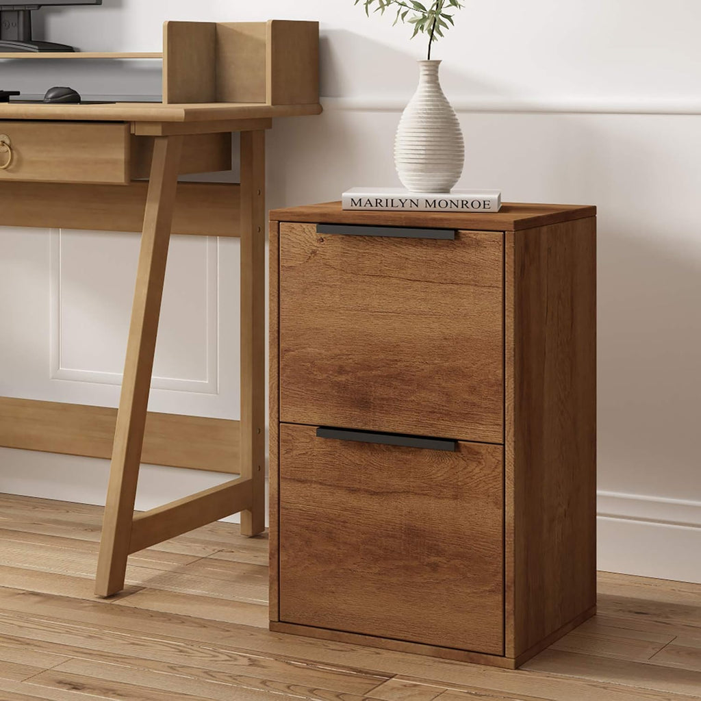 2 Drawer Wooden File Cabinet Z50296