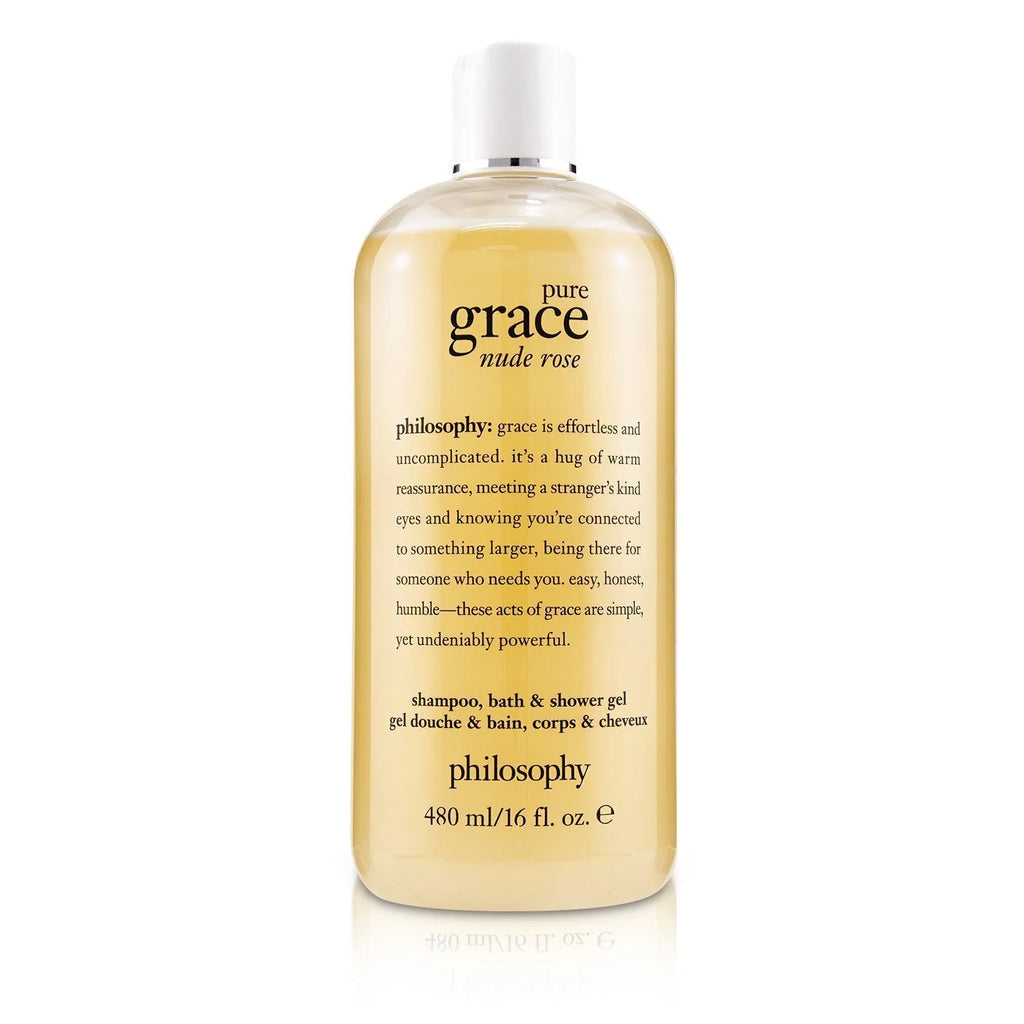 Pure Grace Nude Rose Shampoo, Bath & Shower Gel 480ml/16oz V39250