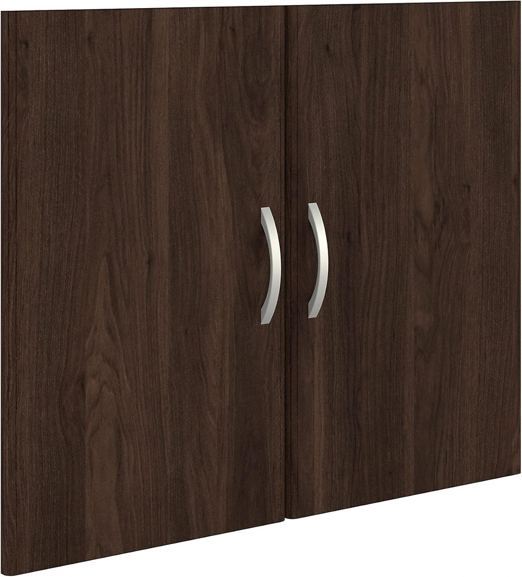 Black Walnut Bookcase Door Kit Pack of 2 C220