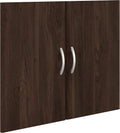 Black Walnut Bookcase Door Kit Pack of 2 C220