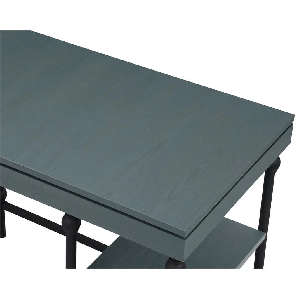 L-shaped Wooden Desk L3809