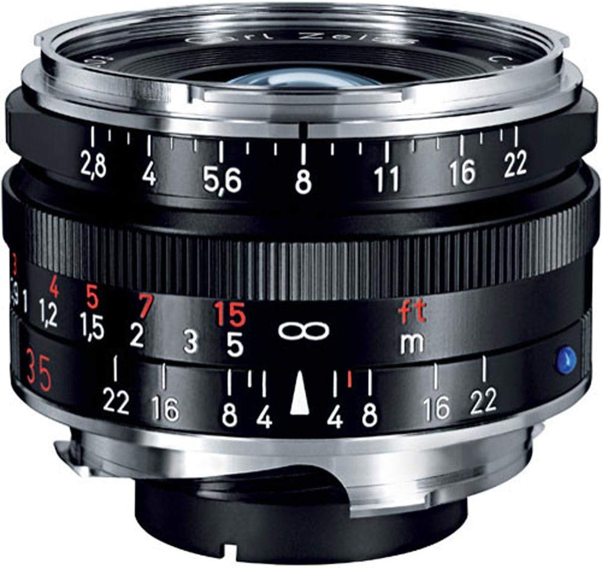 Black Wide-Angle Camera Lens for Leica M-Mount Rangefinder Cameras K24829
