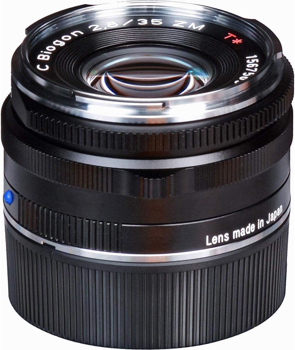 Black Wide-Angle Camera Lens for Leica M-Mount Rangefinder Cameras K24829