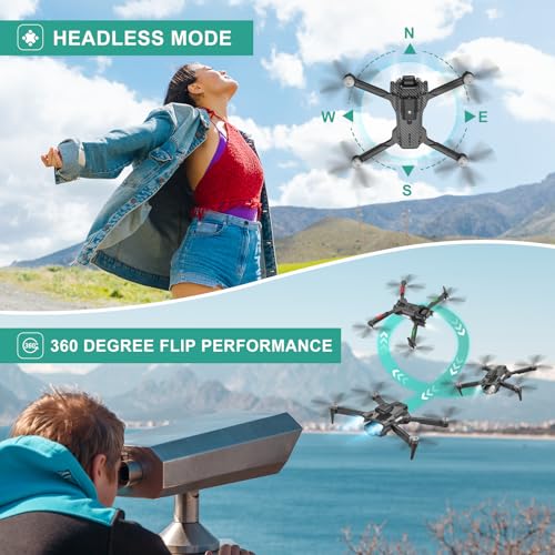 Mini Drone with 2 Batteries and Carrying Case O936