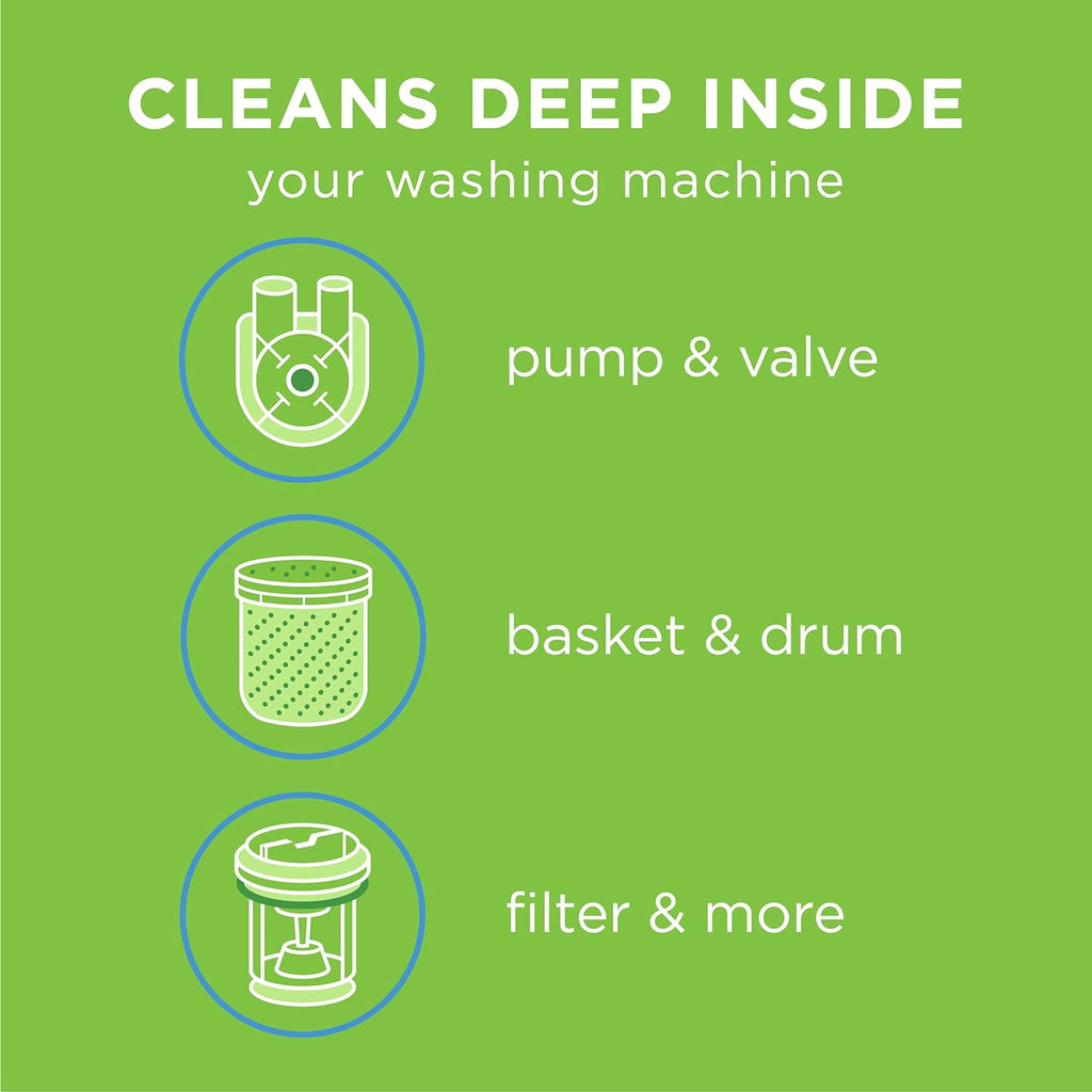 5 Tablets Washing Machine Cleaner U1856