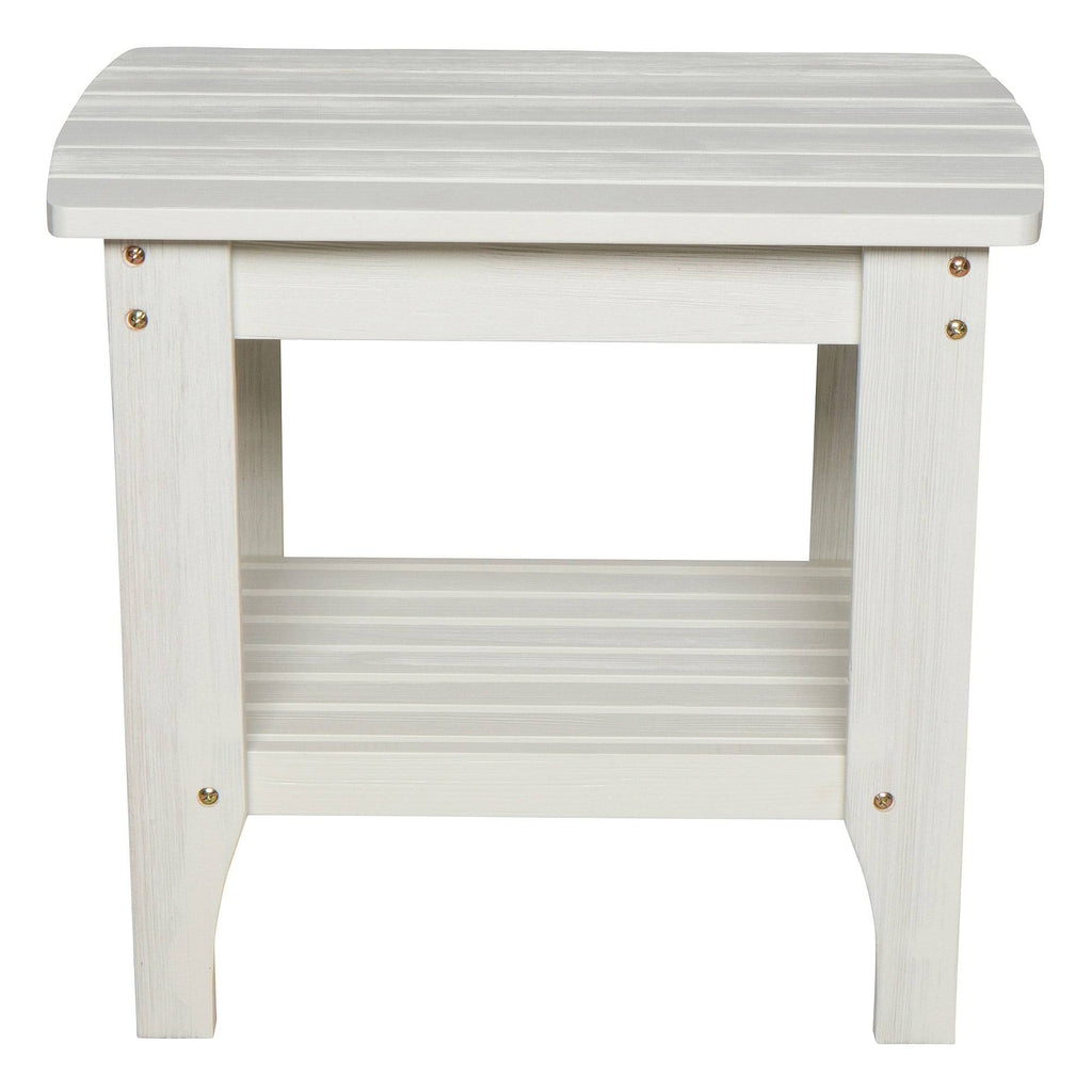 Lime Green Cedar Wood End Table H9589