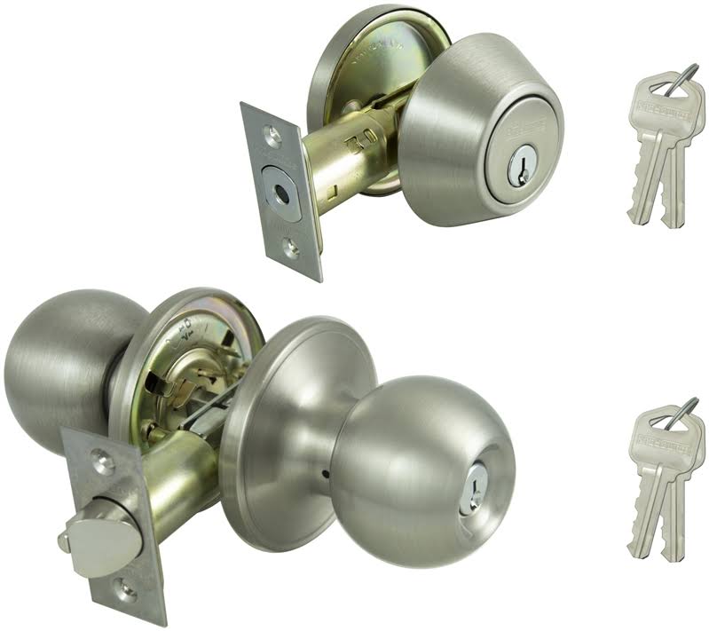 Door Entry Bolt Ball T3 Satin E473328