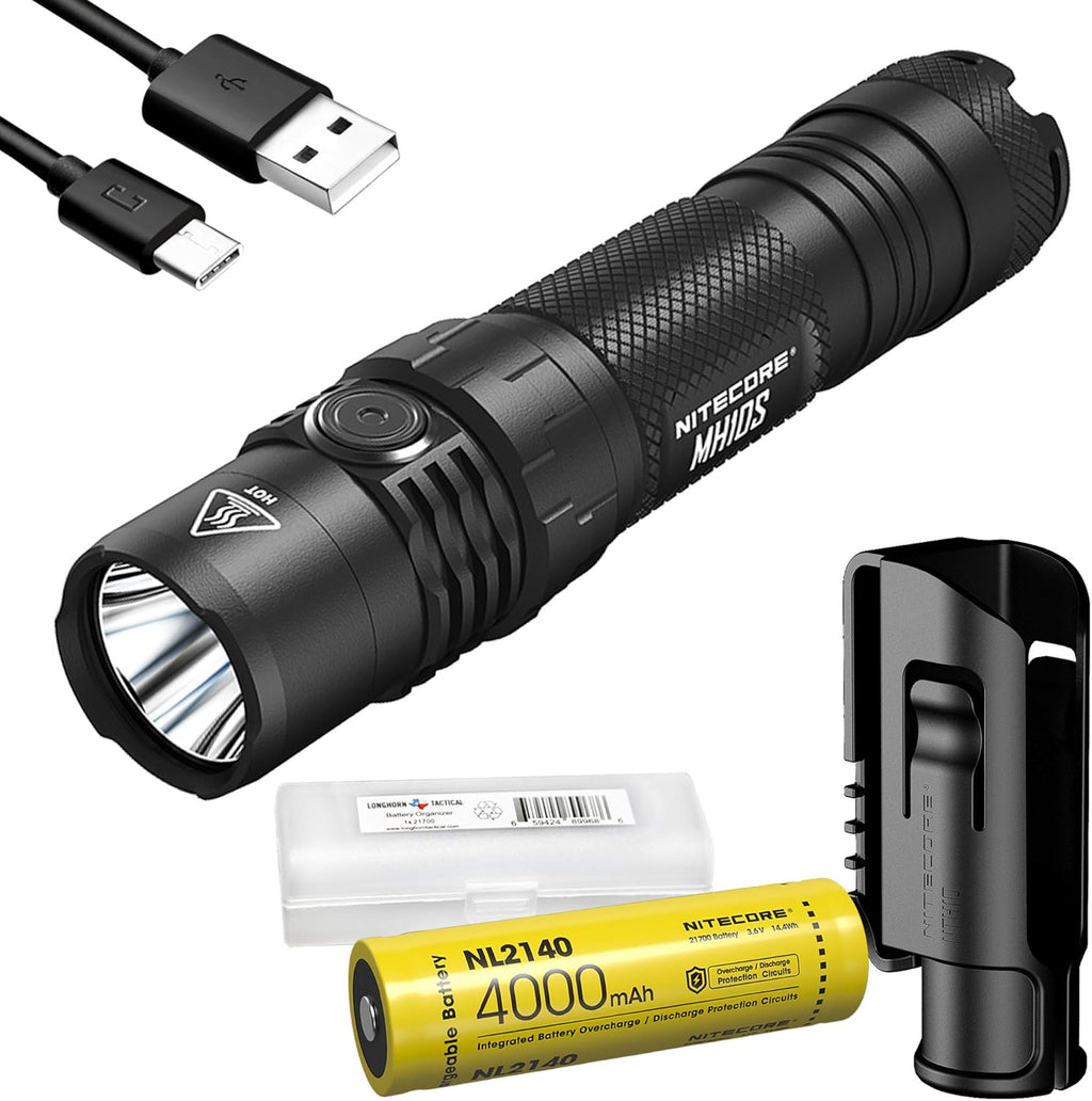 1800 Lumen USB-C Rechargeable EDC Flashlight with Battery G108