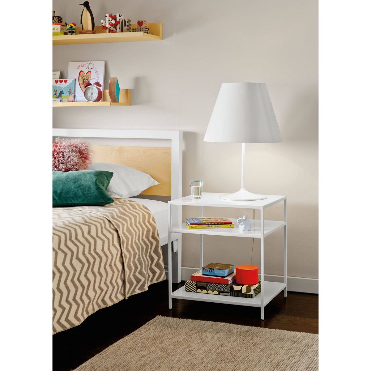 Slim End Table Slate Blue I84014