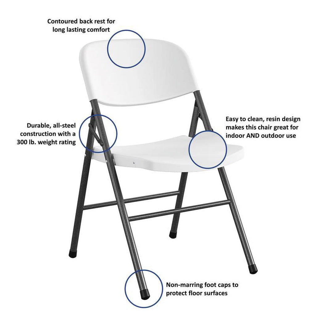 White Folding Chair S599298