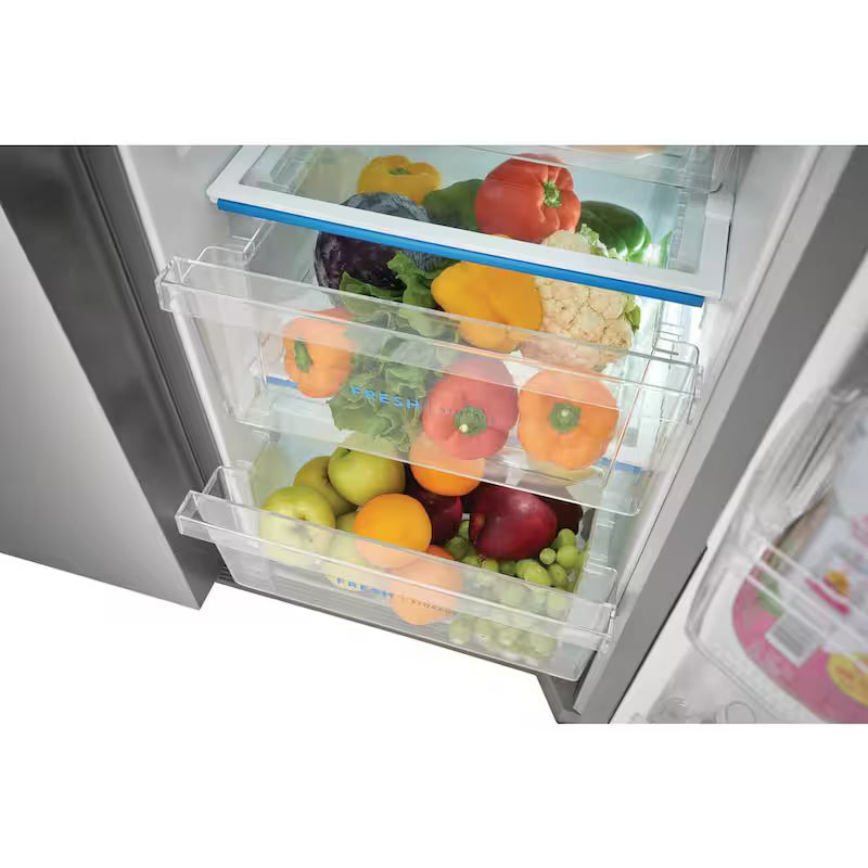 Counter Depth Side-by-Side Refrigerator in Stainless Steel W614