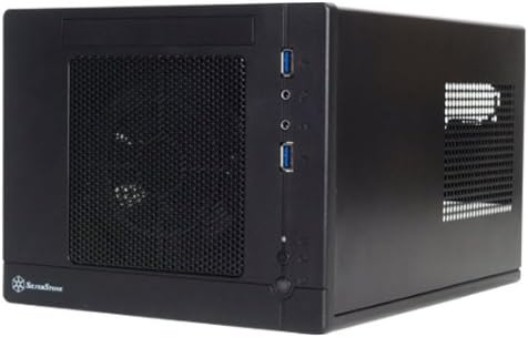 Black Mini-ITX Computer Case with USB 3.0 Front Ports G50466