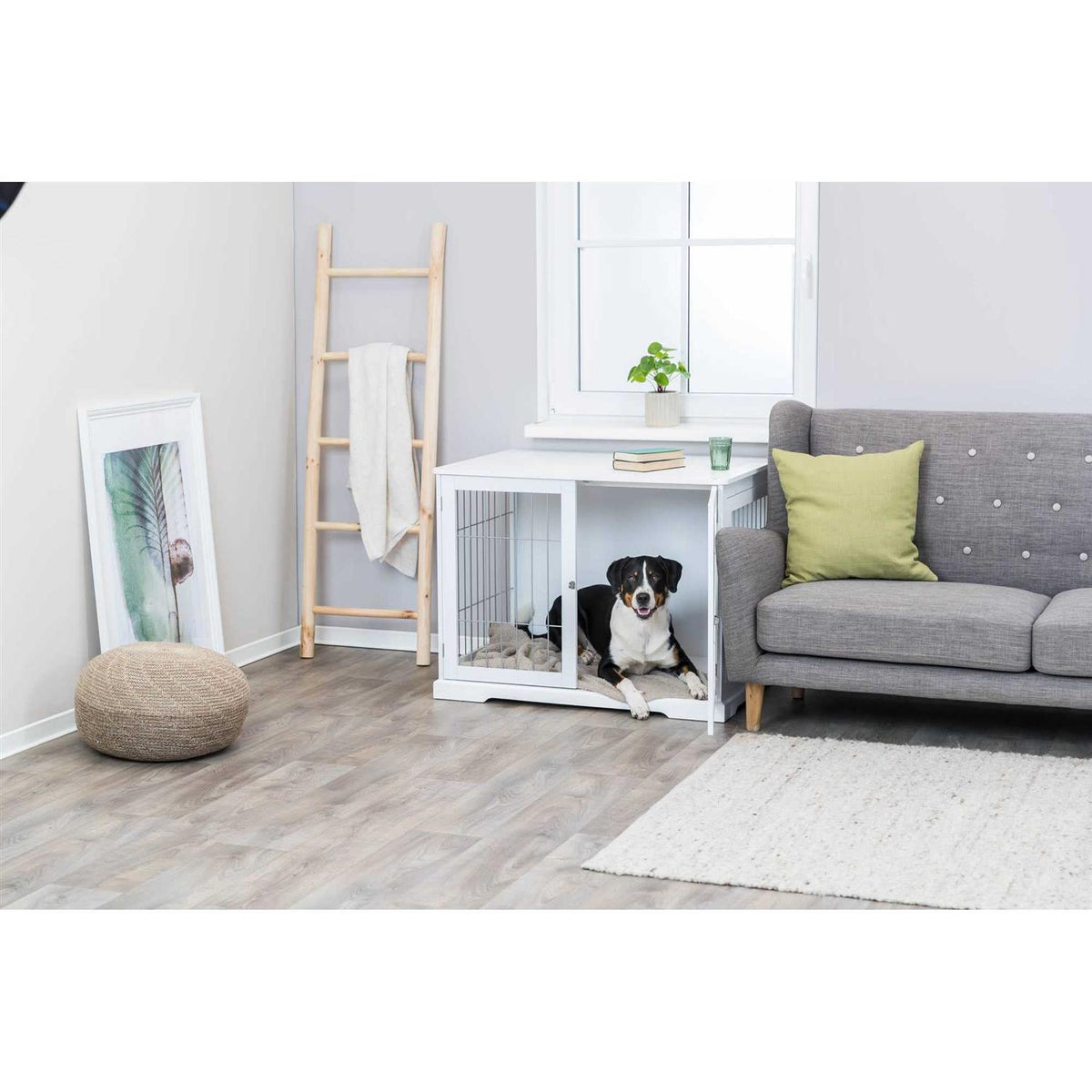 Indoor Pet Kennel End Table D291