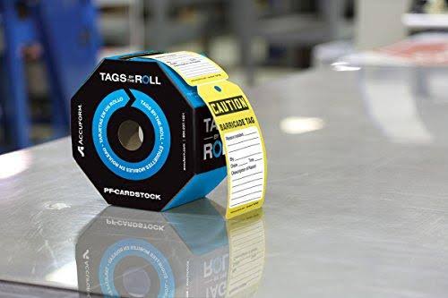 CAUTION Tag by The Roll R1692