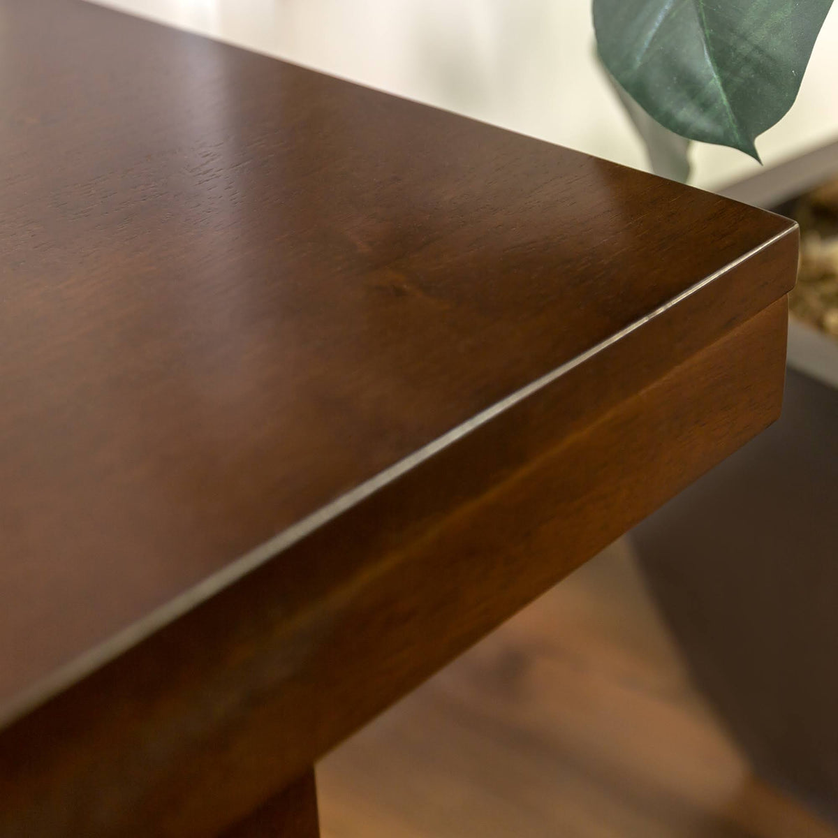 Cappuccino Wood Dining Bench Y76224