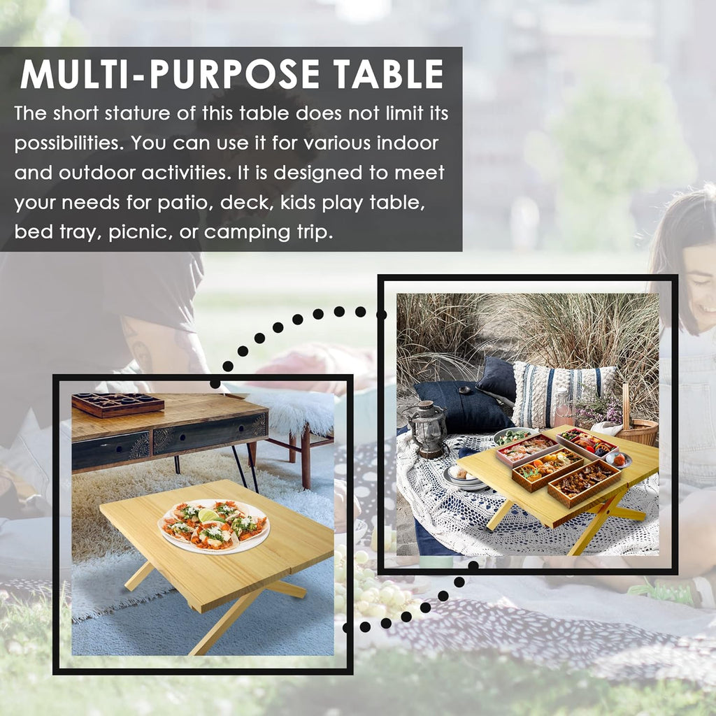 Pinewood Folding Table C282485