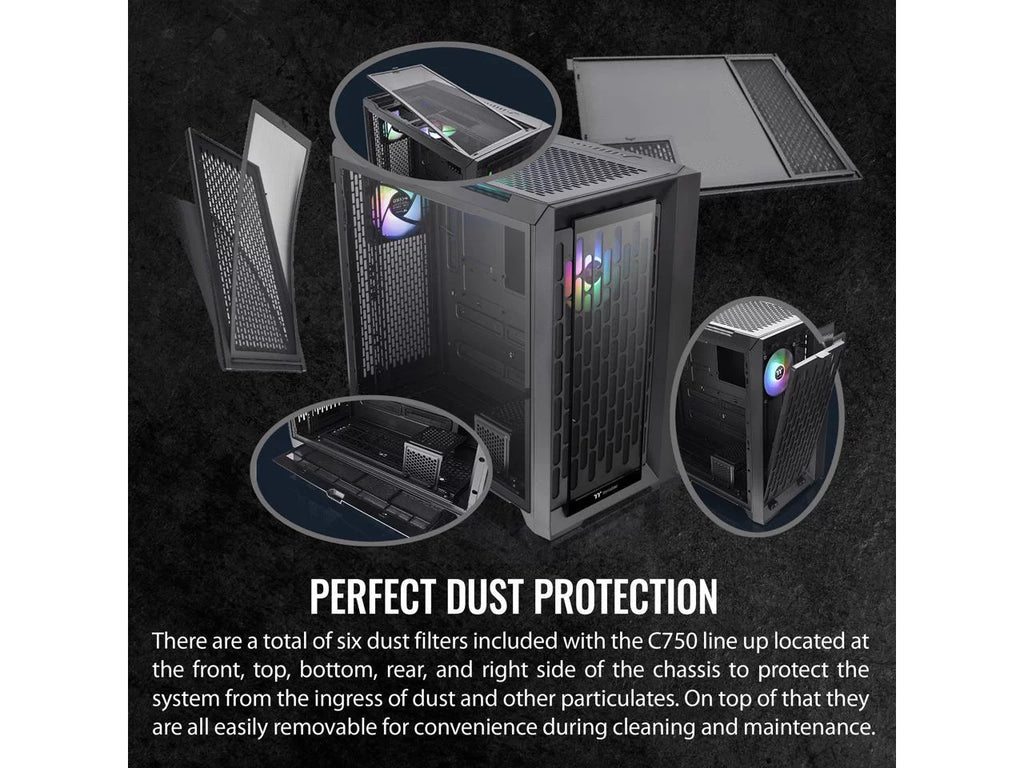 Full Tower with Tempered Glass Front & Side Panel H36942