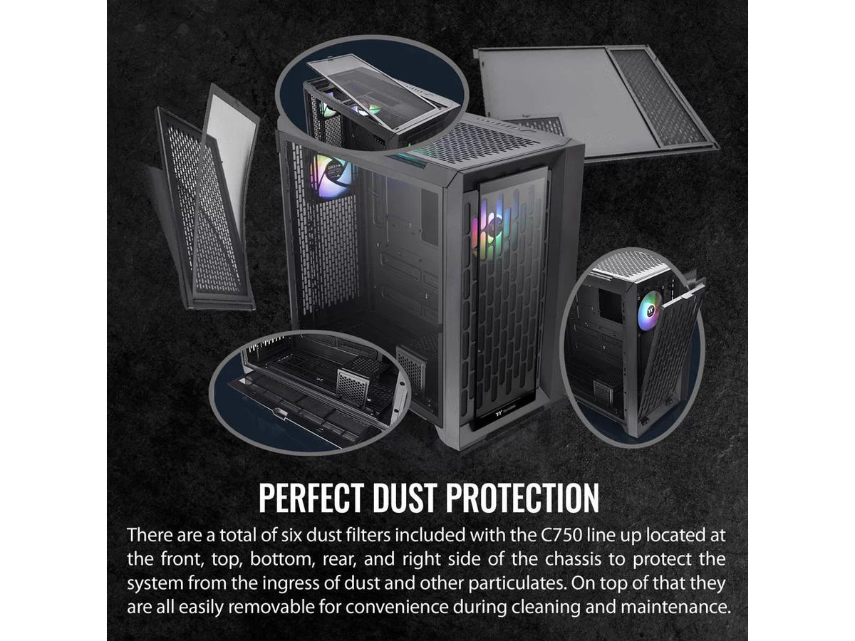 Full Tower with Tempered Glass Front & Side Panel H36942