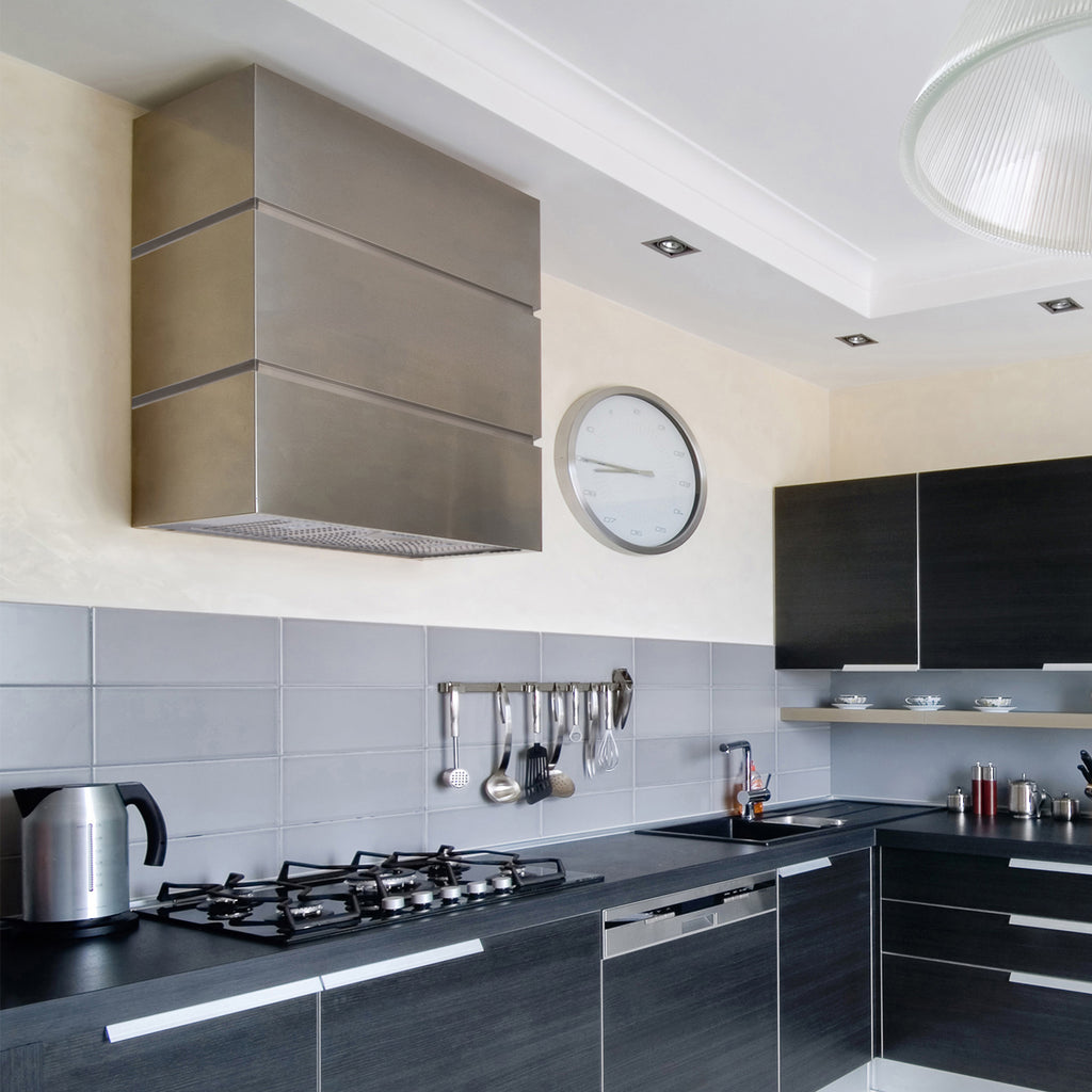 36" Brushed Stainless Steel Wall Mount Range Hood F306