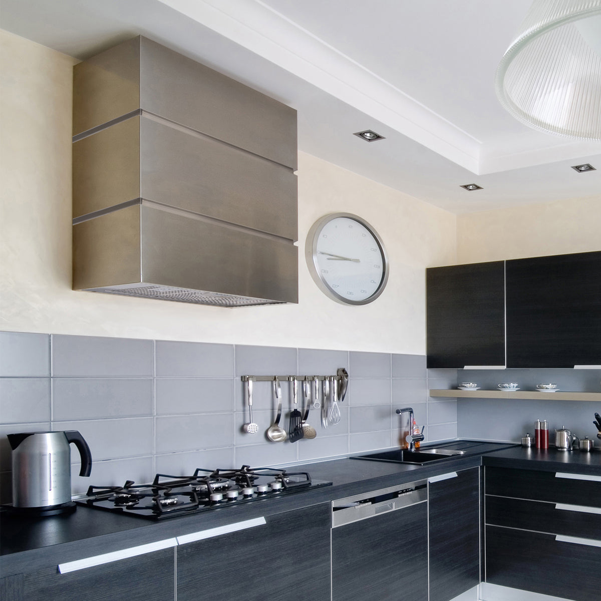 36" Brushed Stainless Steel Wall Mount Range Hood F306