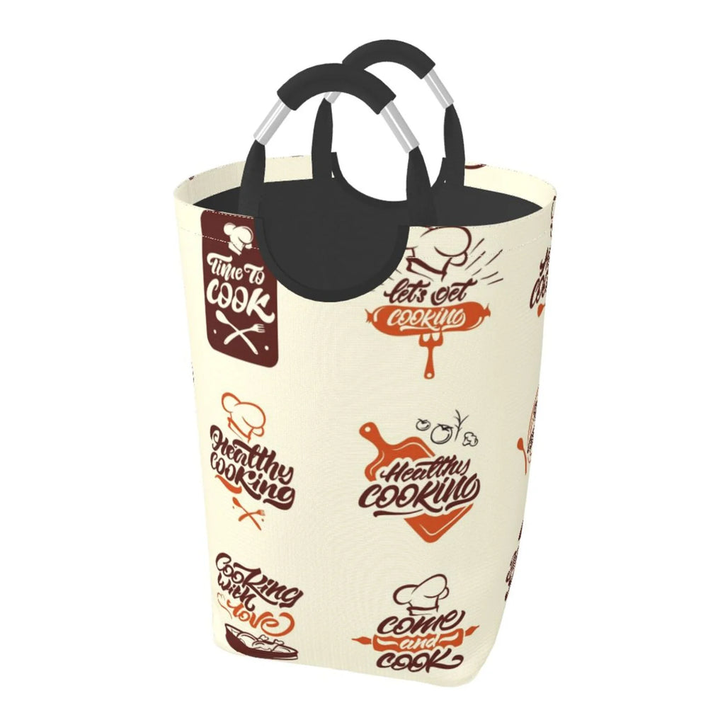 Large Canvas Fabric Laundry Hamper T245