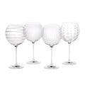 24.5 Ounce Balloon Goblet Glasses Service for 4 U2636