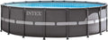 18ft x 52in Ultra Frame Pool Set with Sand Filter Pump, Ladder, Ground Cloth & Pool Cover W9034