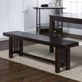 Cappuccino Wood Dining Bench Y76224