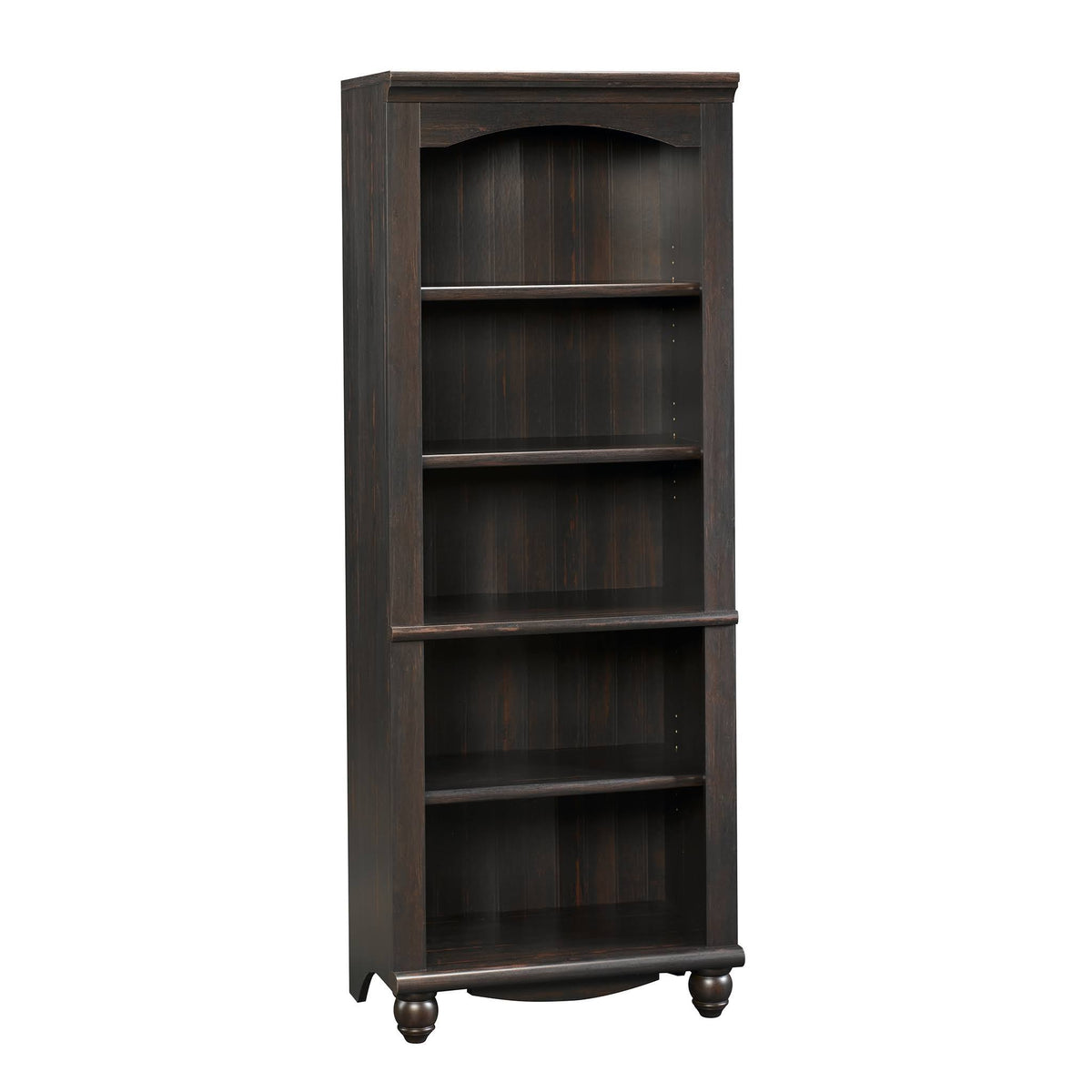 5 Shelf Bookcase in Antiqued Paint N66635