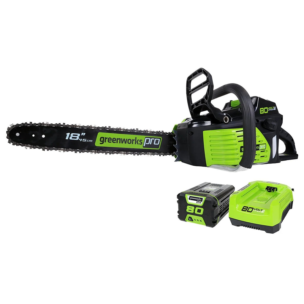Discontinued 18-Inch 80V Cordless Lithium-Ion Chainsaw B8504
