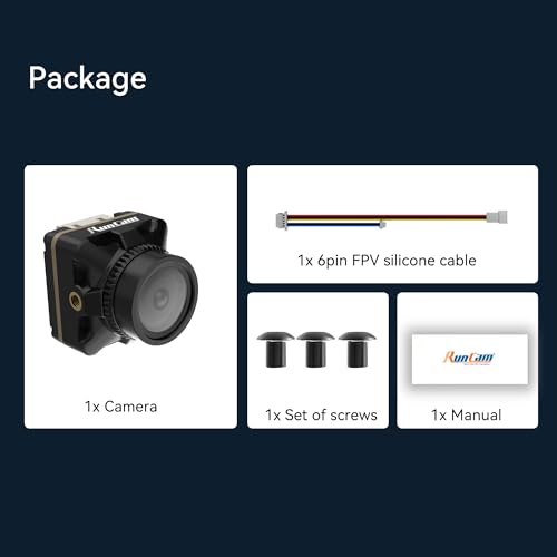 Micro Drone Camera 1200TVL FOV150° Wide Angle 5.3g T311