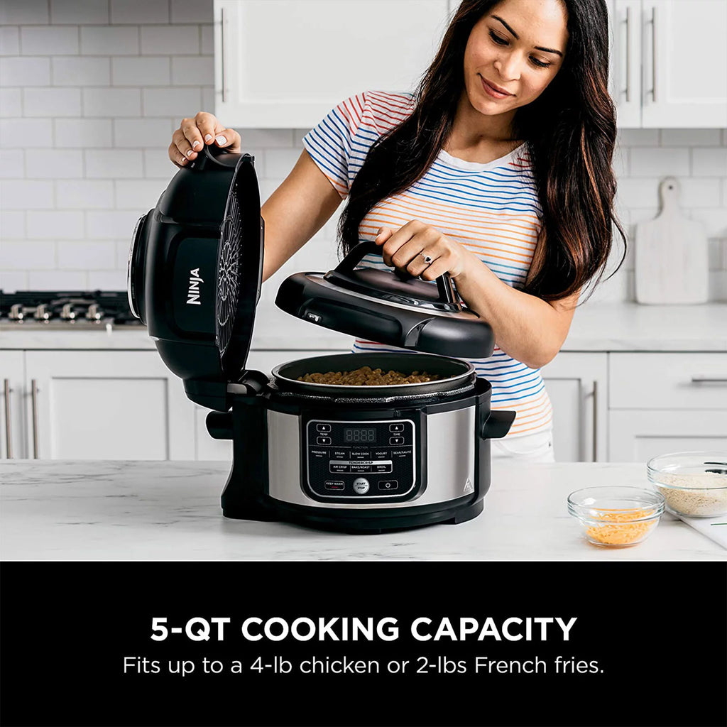 Silver 9 in 1 Pressure Cooker and Air Fryer F235