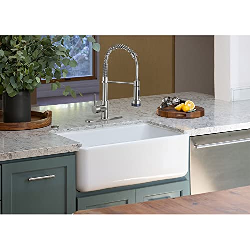 Matte Black Pull Down Sprayer Kitchen Faucet B1434