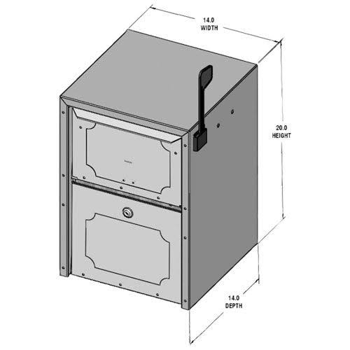 Copper Vein Mailbox L73150