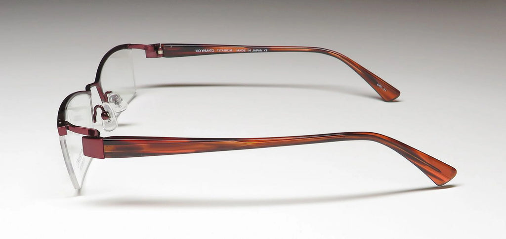 Titanium Half-Rim Eyeglass Frame V679286