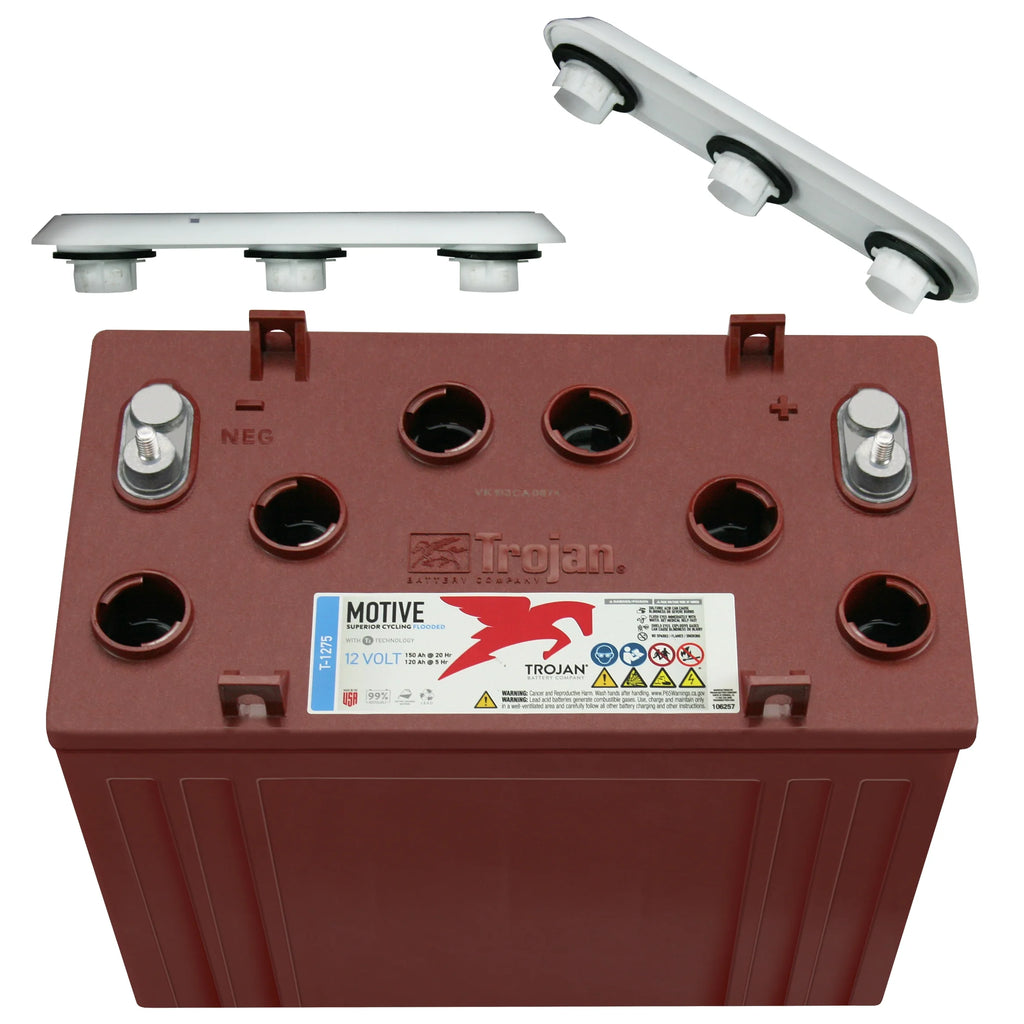 12V 150Ah Flooded Lead Acid Deep Cycle Battery x2 K805676