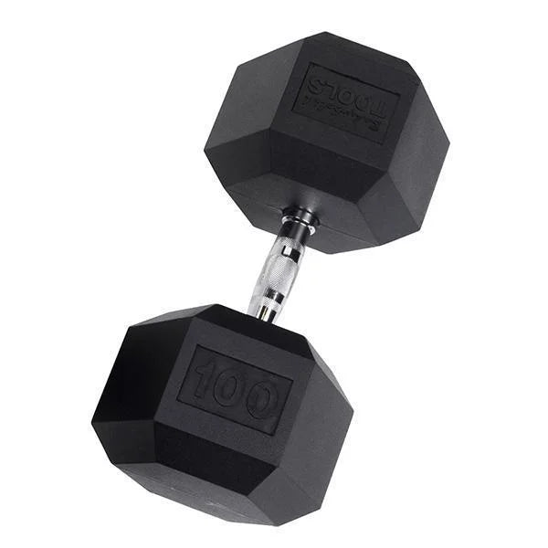 Rubber Hex Dumbbell N92258