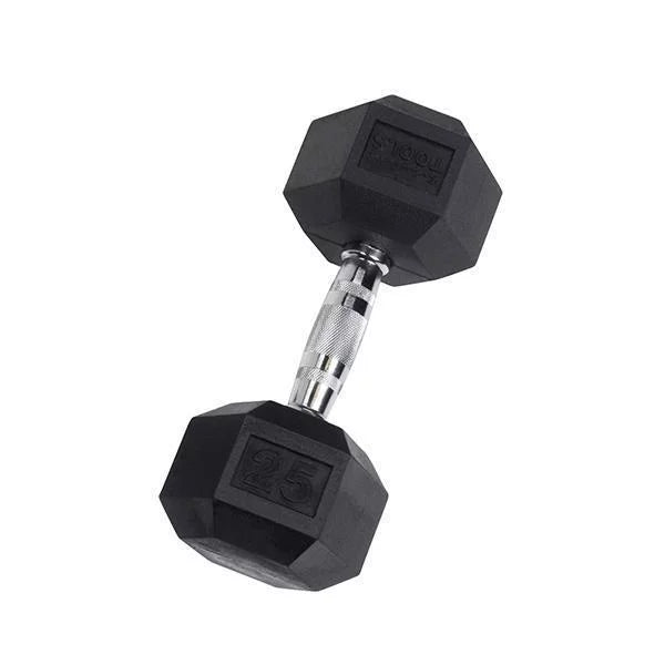 Rubber Hex Dumbbell N92258