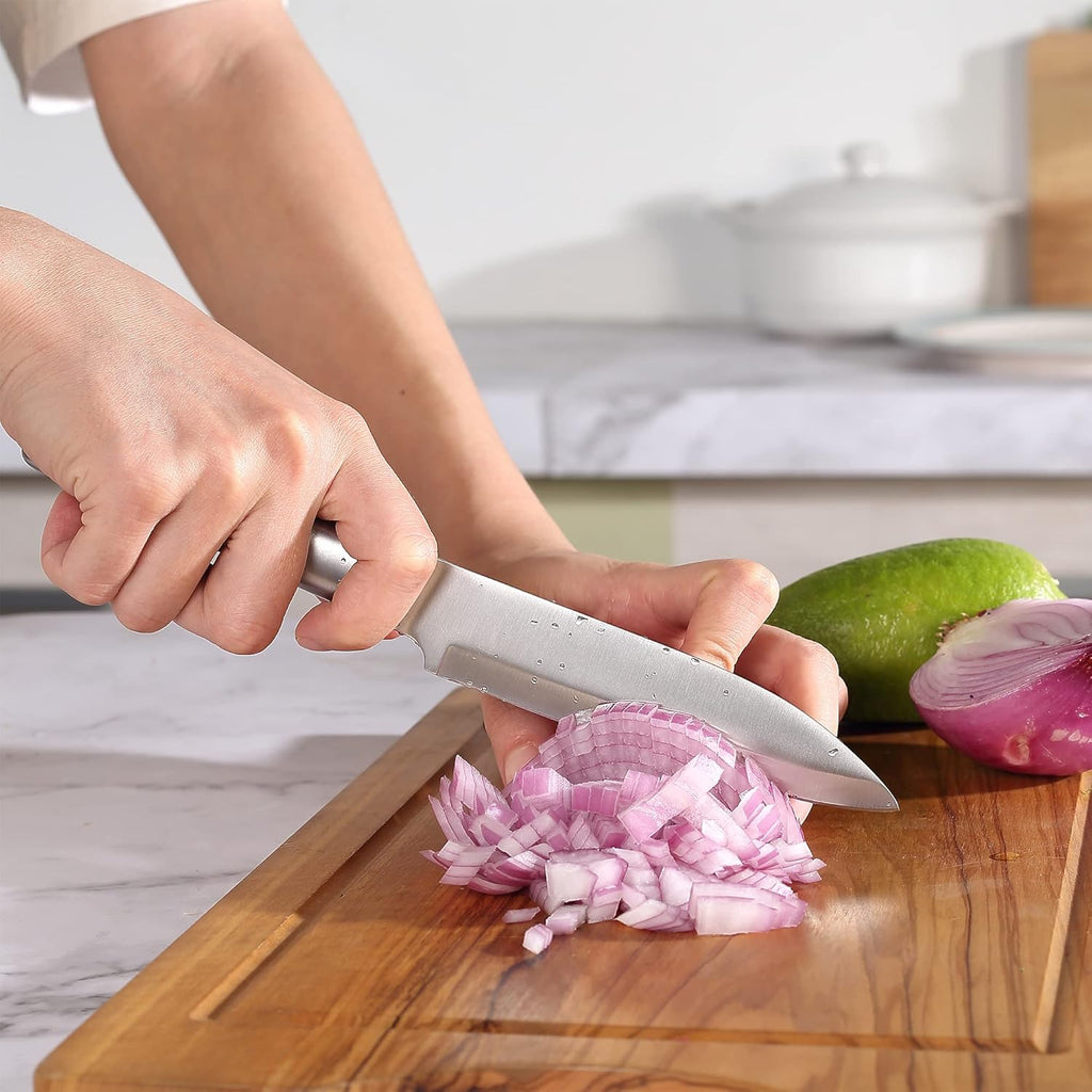 5 Pc German Stainless Steel Chef Knife Set C393