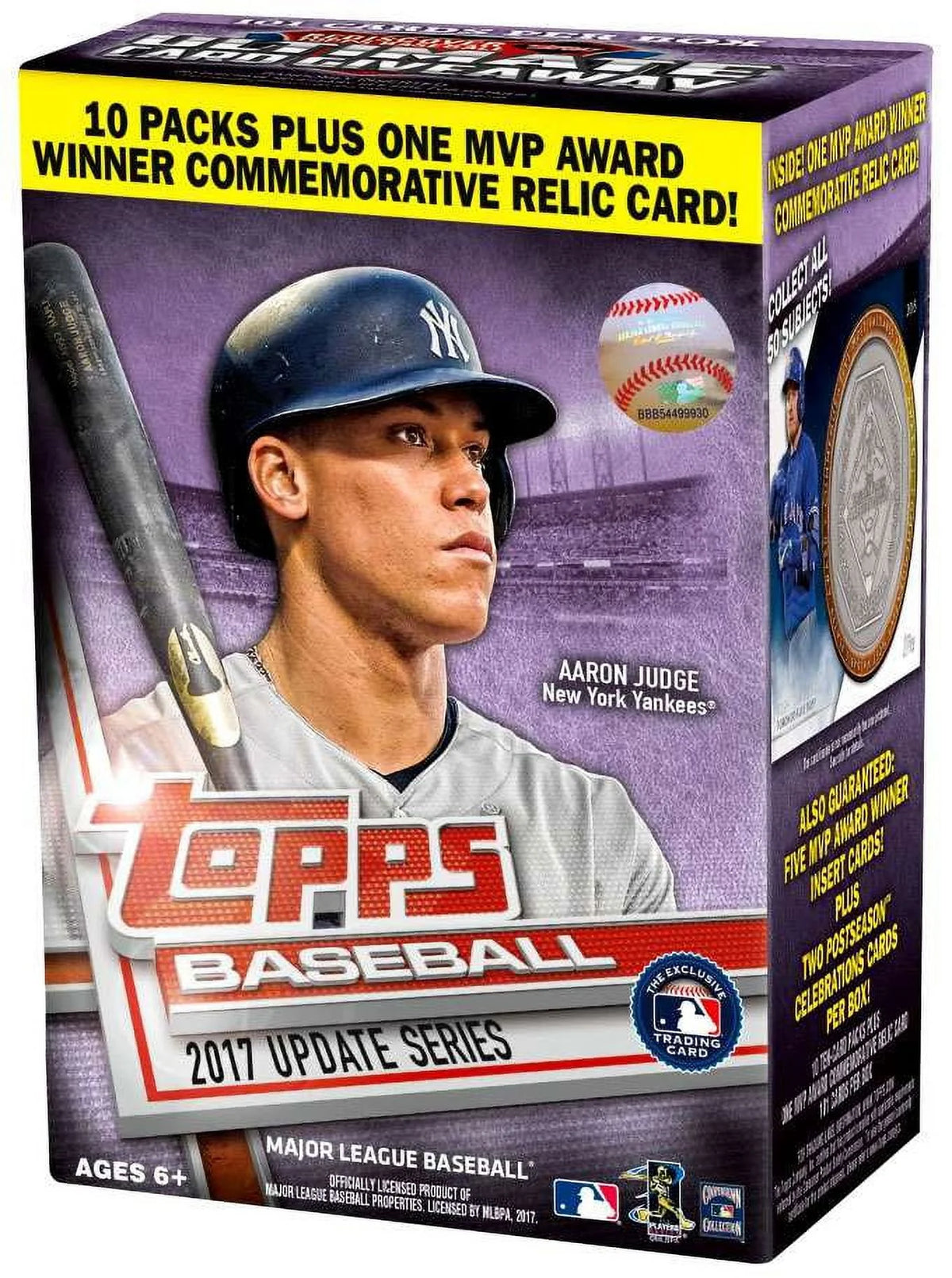 2017 Topps Chrome Baseball Cards Blaster Box A465552