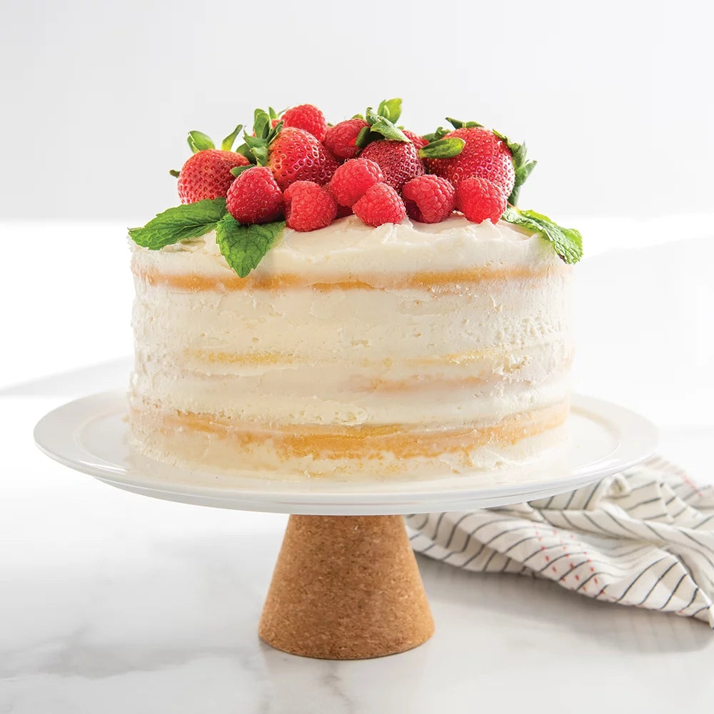 Natural Aluminum NonStick Round Layer Cake Pan B34683