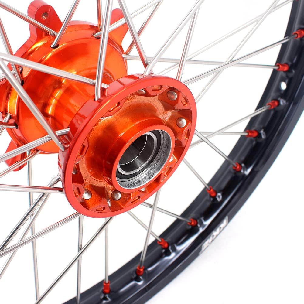 21'' 18'' Enduro Cast Motorcycle Dirtbike Wheels Rims W25527
