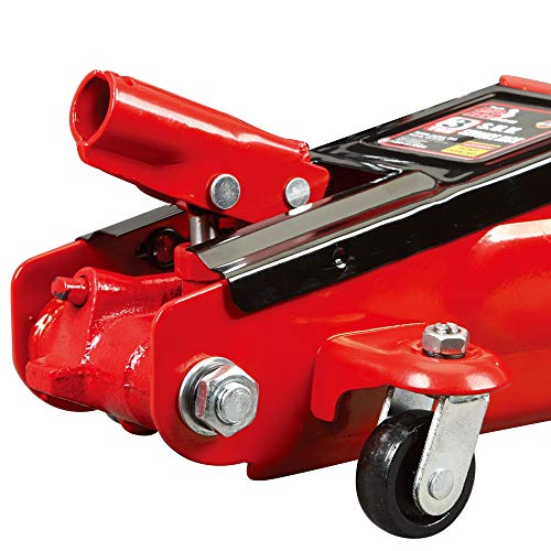 Hydraulic Trolley Floor Jack with Extra Saddle 3 Ton Red U262