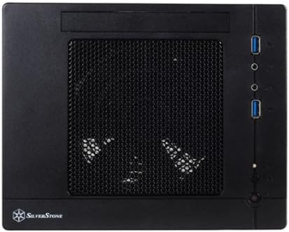 Black Mini-ITX Computer Case with USB 3.0 Front Ports G50466