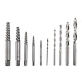 Screw Extractor and Left-Hand Drill Bit Combo Set, 10-Piece O21876
