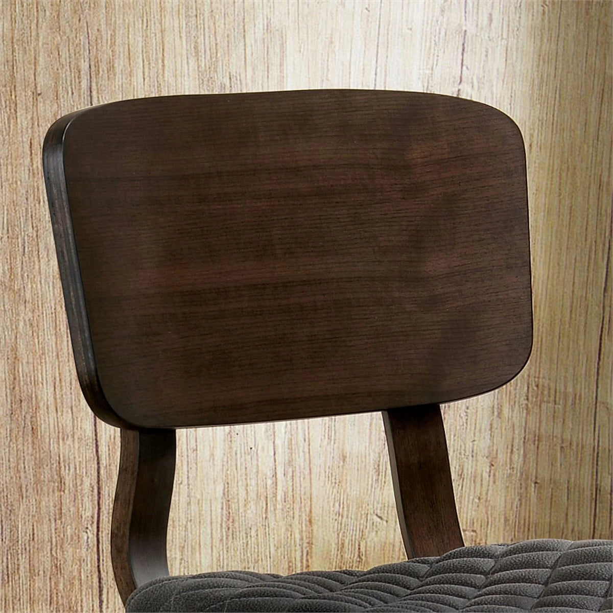 Walnut Wood Side Chair Set of 2 N124