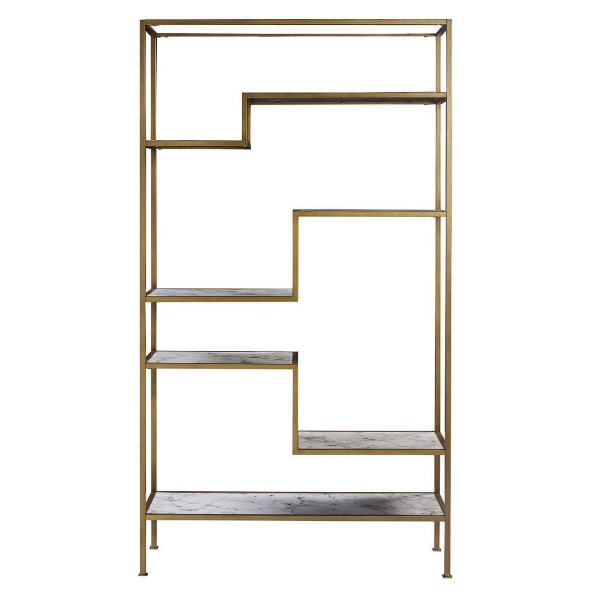 Marble-Look 5-Tier Display Shelf Z276